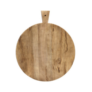 Kitchen: Artisan Round Serving Board - 50cm, with Handle