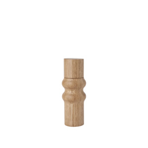 Kitchen: BROSTE Salt/Pepper Grinder Edgar Two Ring - Natural