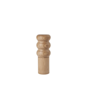 BROSTE Salt/Pepper Grinder Edgar Three Ring - Natural