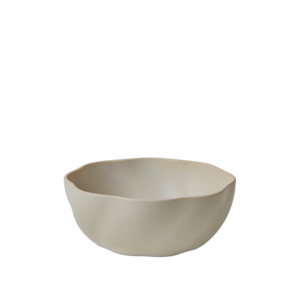 Kitchen: BROSTE Limfjord Bowl Large - Light Grey