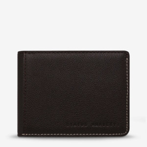 Status Anxiety Ethan Wallet - Chocolate
