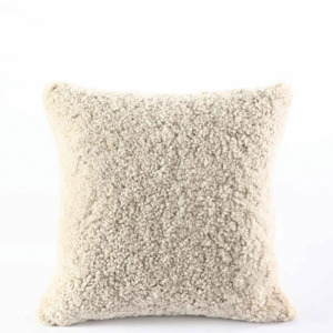 NZ Short Wool Cushion 50x50cm
