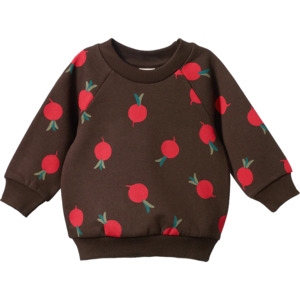 Nature Baby: Nature Baby Emerson Sweater - Grande Radish Print