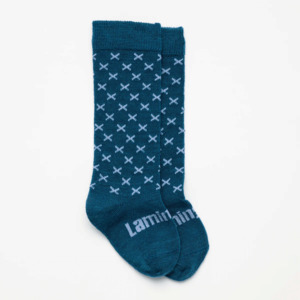Lamington Merino Wool Knee High Socks | BABY | Lake