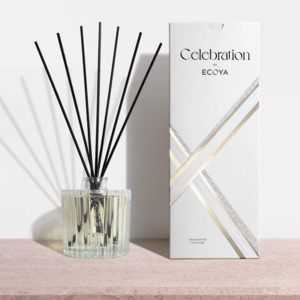 Ecoya: Ecoya Celebration Reed Diffuser - White Musk & Warm Vanilla