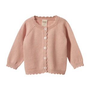 Nature Baby: Nature Baby Liliette Cardigan - Rose Dust