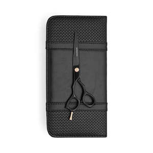 Hair Scissors: Lefty Matsui Precision Matte Black Cutting Scissor