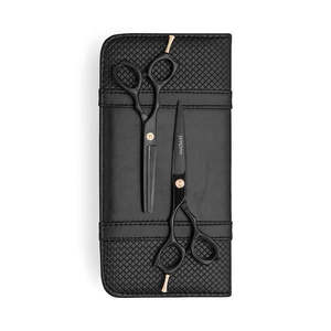 Lefty Matsui Matte Black Precision Scissor & Thinner Combo