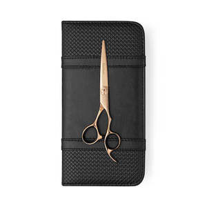 2025 Matsui Rose Gold Damascus Offset Scissor