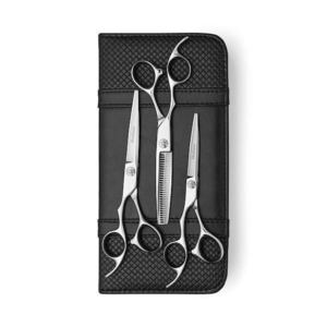 Lefty VG10 Matsui Offset Hairdressing Scissors Triple Set