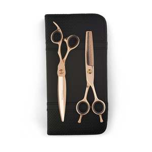 Matsui VG10 Sword Scissor Thinner Combo - Rose Gold