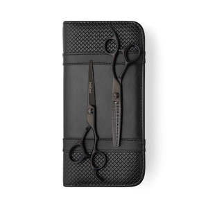 Matsui Matte Black VG10 Offset Scissor Thinner Combo