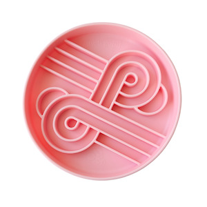 Zoomies Slow Feeder Bowl | Strawberry