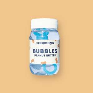Bubbles: Dog Bubbles - Peanut Butter
