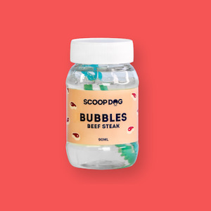Dog Bubbles - Beef Steak
