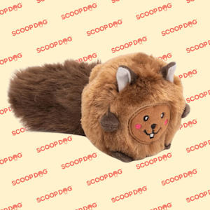 Scoop Toys: Zippy Paws Bushy Throws - Squirrel