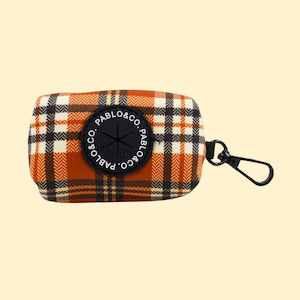 Pablo & Co Poop Bag: Vintage Plaid