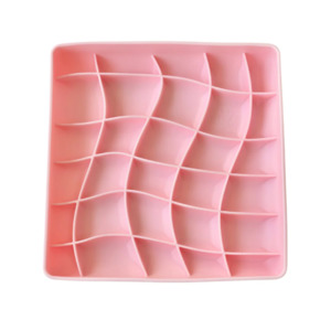 Ice Cream: Wavies Slow Feeder Bowl | Strawberry