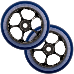 Vinyl Republic 110x24mm Blue on Black