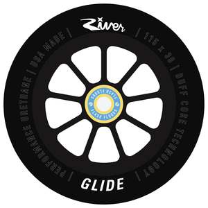 Wheels: River Wheels Glide 30mm x 115mm “Shadow” (Black on Black)