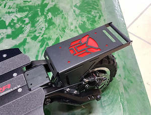 Accessories Cosmetic: Red Detailed Metal Mudguard for Dualtron Scooters