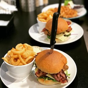 Hungry Huntress- Chicken Burger