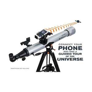 Astronomy Optics: Celestron StarSense Explorer LT 80mm AZ Refractor Telescope