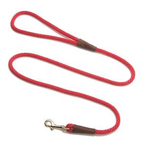 Mendota Dog Snap Lead - Brass Hardware (6 foot)
