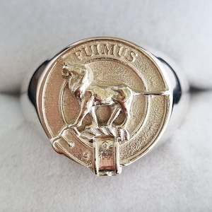 Rings: Bruce Clan Crest Signet Ring
