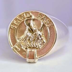 Grant Clan Crest Signet Ring