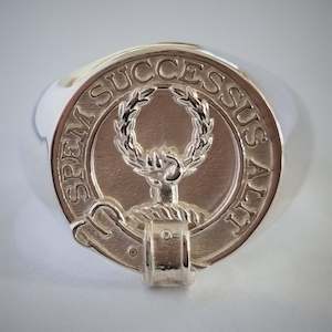 Ross Clan Crest Signet Ring