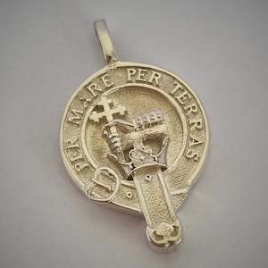 MacDonald Clan Crest Pendant