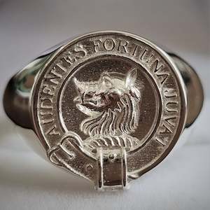 Love Of Clan Mackinnon: MacKinnon Clan Crest Signet Ring