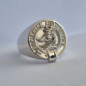 Davidson Clan Crest Signet Ring