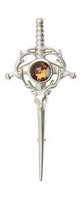Kilt Accessories: Kilt Pin Stag with Stone