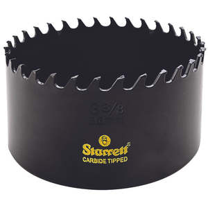 All: Starrett Holesaw 86mm Specialty Tungsten Carbide