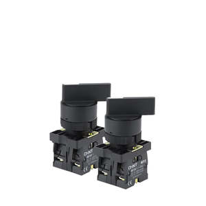 Industrial Control: Chint NP2-EJ33 3 Position Locking Switch 1 x N/O 1 x N/C Contacts