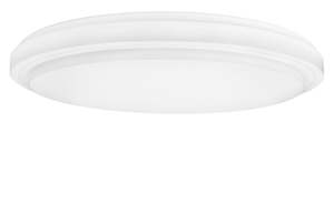 Lighting: Halcyon LEDE Circle Step III Surface Mount Button 400mm Select 18W/24W/32W 3K/4K Dimmable - White