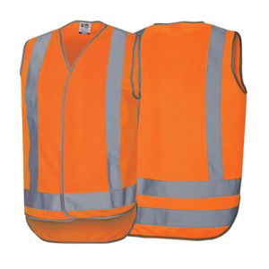 Safety: Force360 Orange Day & Night Safety Vest Extra Large