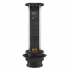 BRILLIANT POWERBOARD POP-UP POWER SOLUTION W/USB & BLUETOOTH SPEAKER -