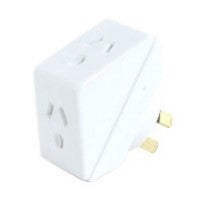 Power Boards: Jackson DOUBLE ADAPTOR ANGLE