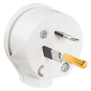 Plug Top Connector Domestic: Legrand HPM Plug 10A 3 pin round earth