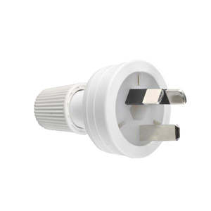 Plug Top Connector Domestic: Legrand HPM PLUG TOP 10AMP WHITE - BAG