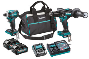 Makita XGT 40V 2PC TD001+HP001 4Ah Box KIT