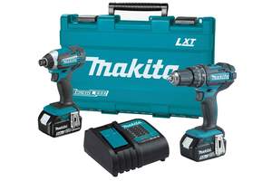 Cordless: Makita 18V LXT Hammer Drill & Impact Driver Kit
