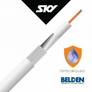 Coaxial: Belden Maser 15070050 75ohm coaxial SKY RG6 Wh 305mt