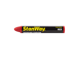 Hand Measuring Marking: Toolware Stanway Red Marking Crayon