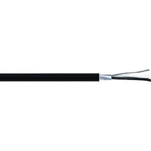 Instrument: Firstflex 1 Pair x 1.5mm Overall Foil Screen Instrument Cable SPVC 0.6/1KV CS Black