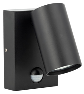 Simx Ecospot Elite 1X8W 3CCT PIR Black IP55