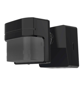 Daylight Movement And Occupancy: Simx PIR Sensor 180deg IP55 Black PRO